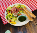 INSALATA CON PROSCIUTTO CRUDO